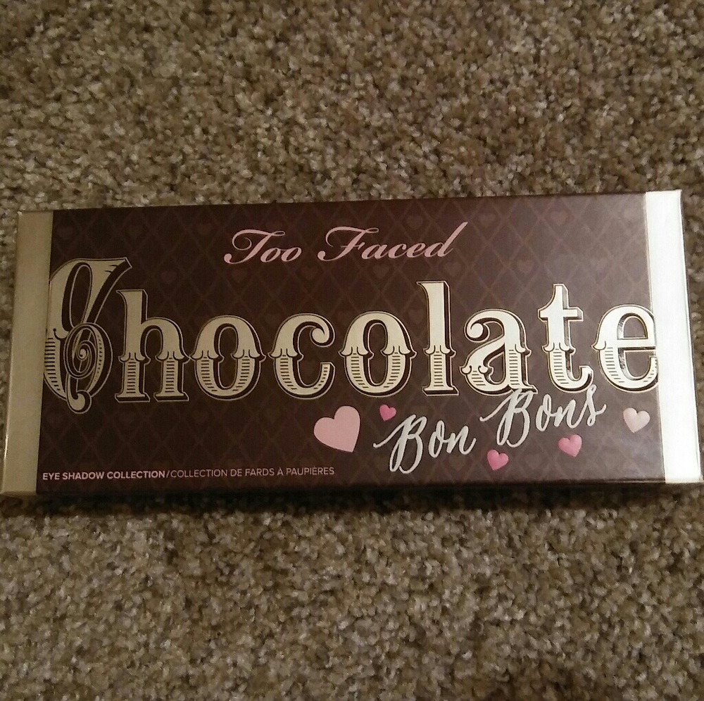 NIB Too Faced Chocolate Bon Bon Palette
